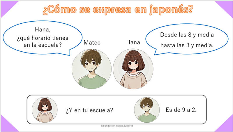 現在開発中のスペイン中等教育のための日本語教材の画像